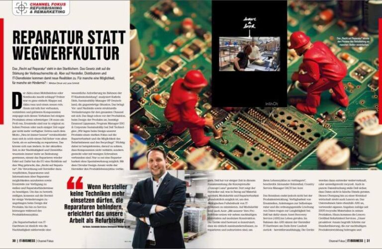 Reparatur statt Wegwerfkultur