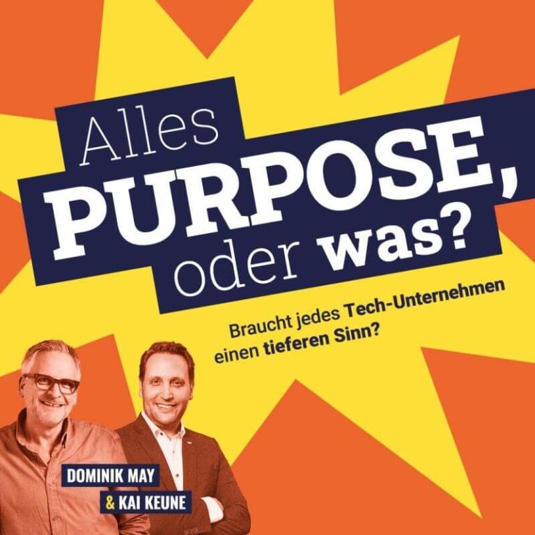 Talk zum Thema „Alles PURPOSE, oder was“
