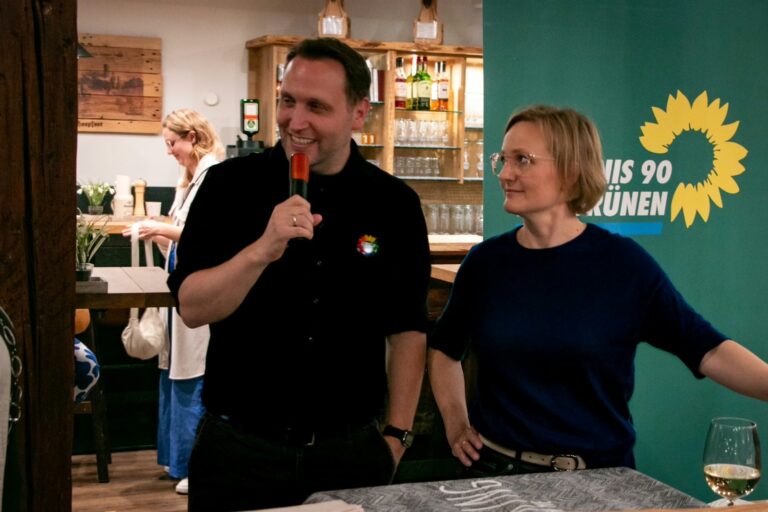 Gelungener Feierabend mit Dr. Franziska Brantner – Austausch und Diskussion in Ettlingen